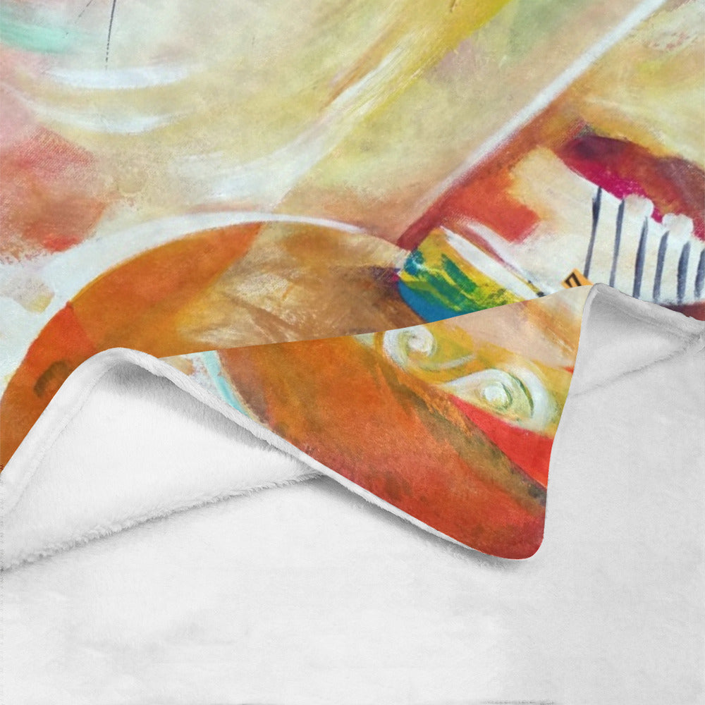 Couverture polaire 152 × 203 cm « Solèyla »