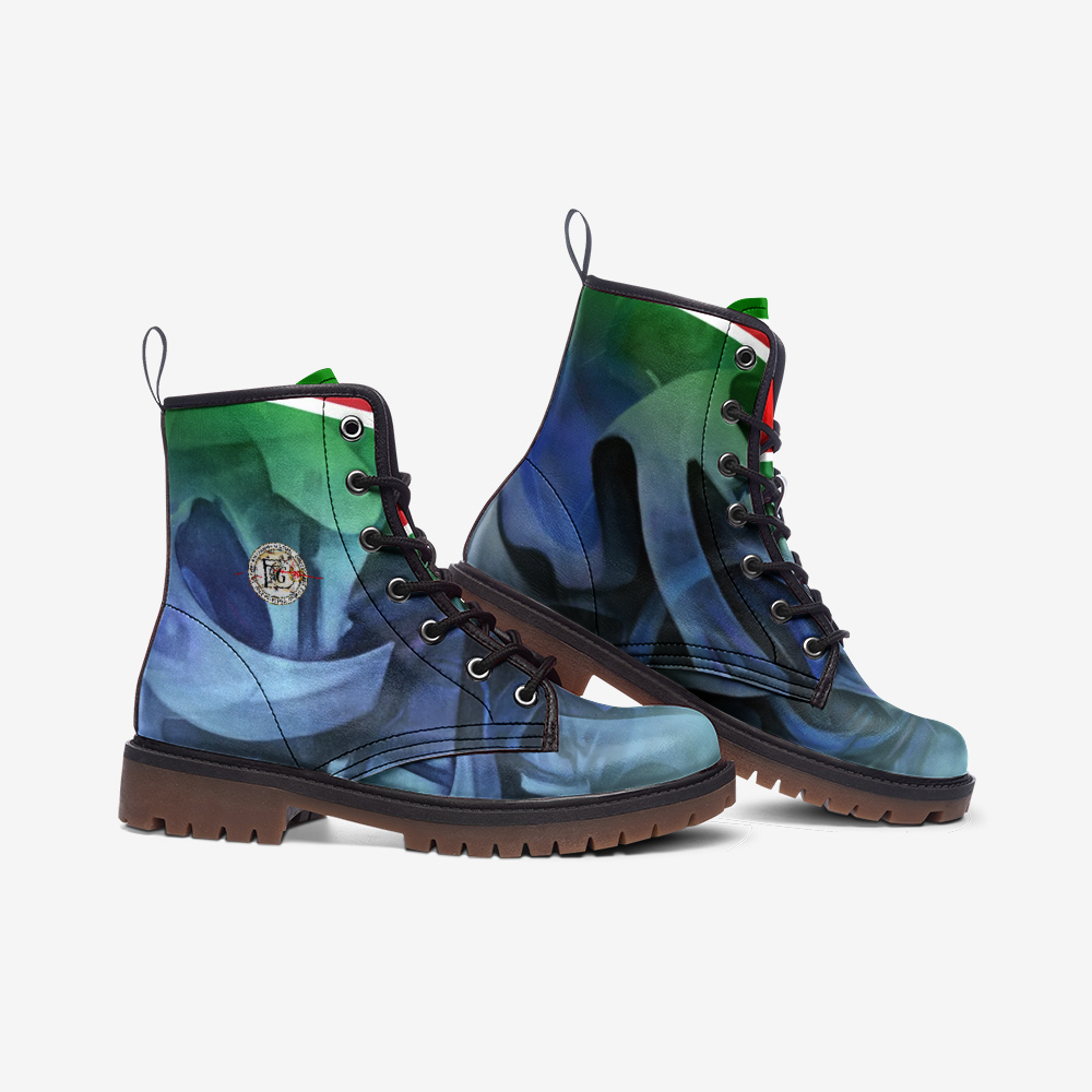 Bottes légères en cuir « Péybleu » (unisexe)