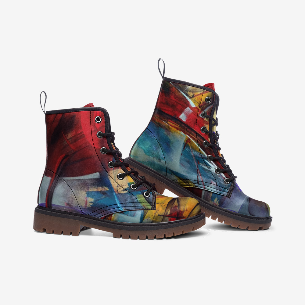 Bottes légères en cuir « Lapaix » (unisexe)