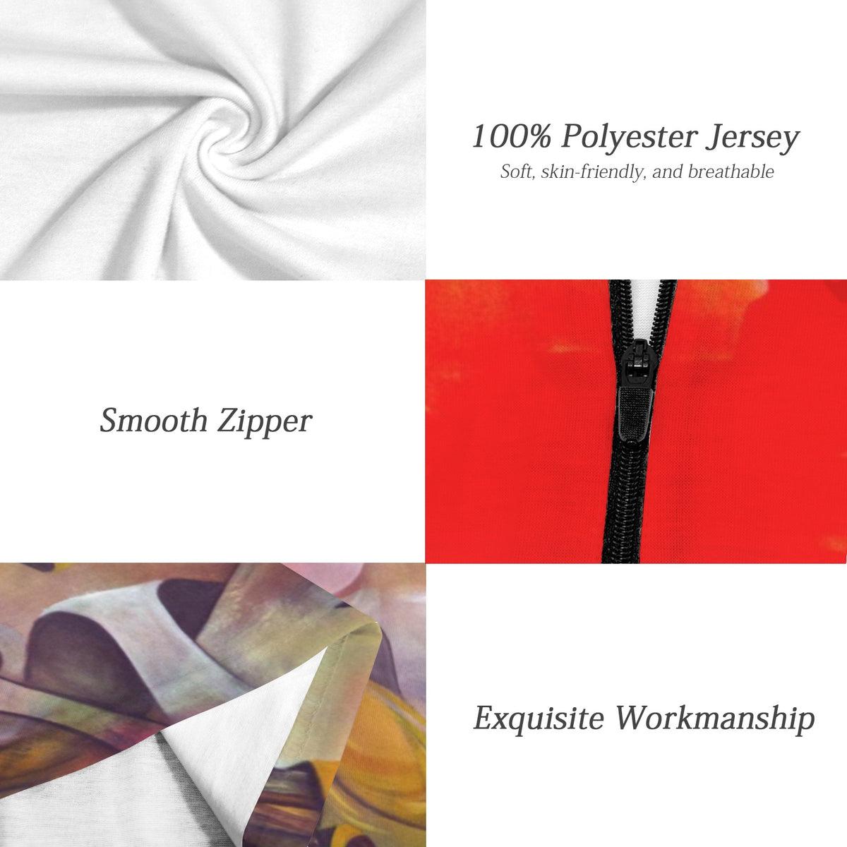 Polo zippé « Dou wouj »