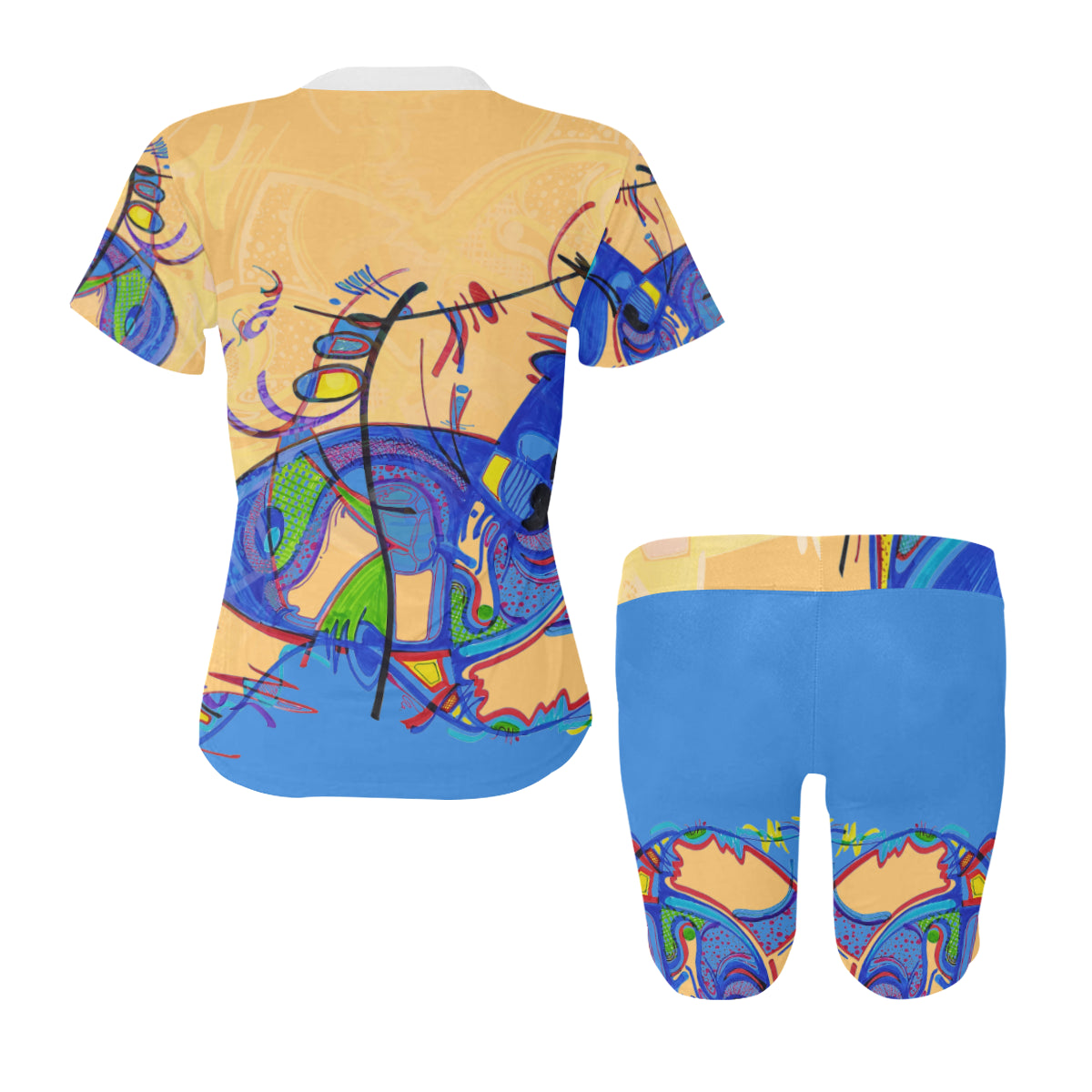 Ensemble short de yoga « Lyannaj »