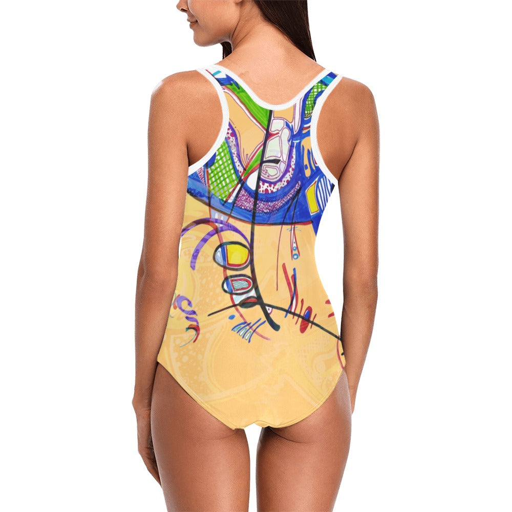 Maillot de bain une pièce « Larékòlt »