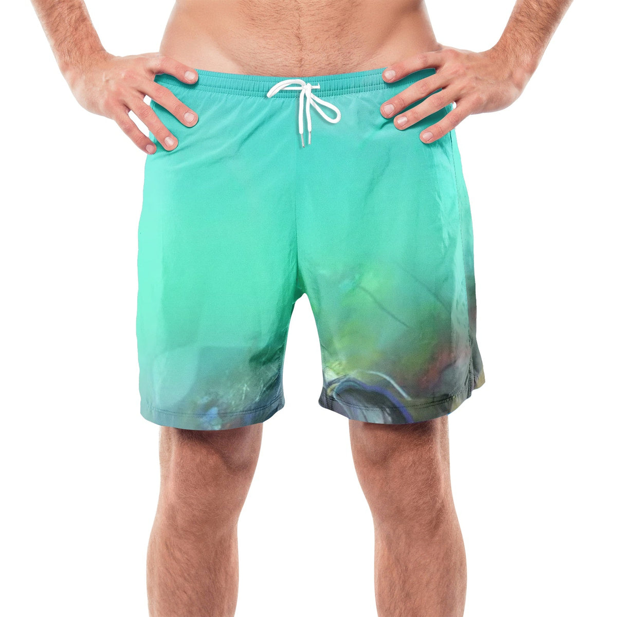 Short de bain imprimé homme — fiche 7018789077174