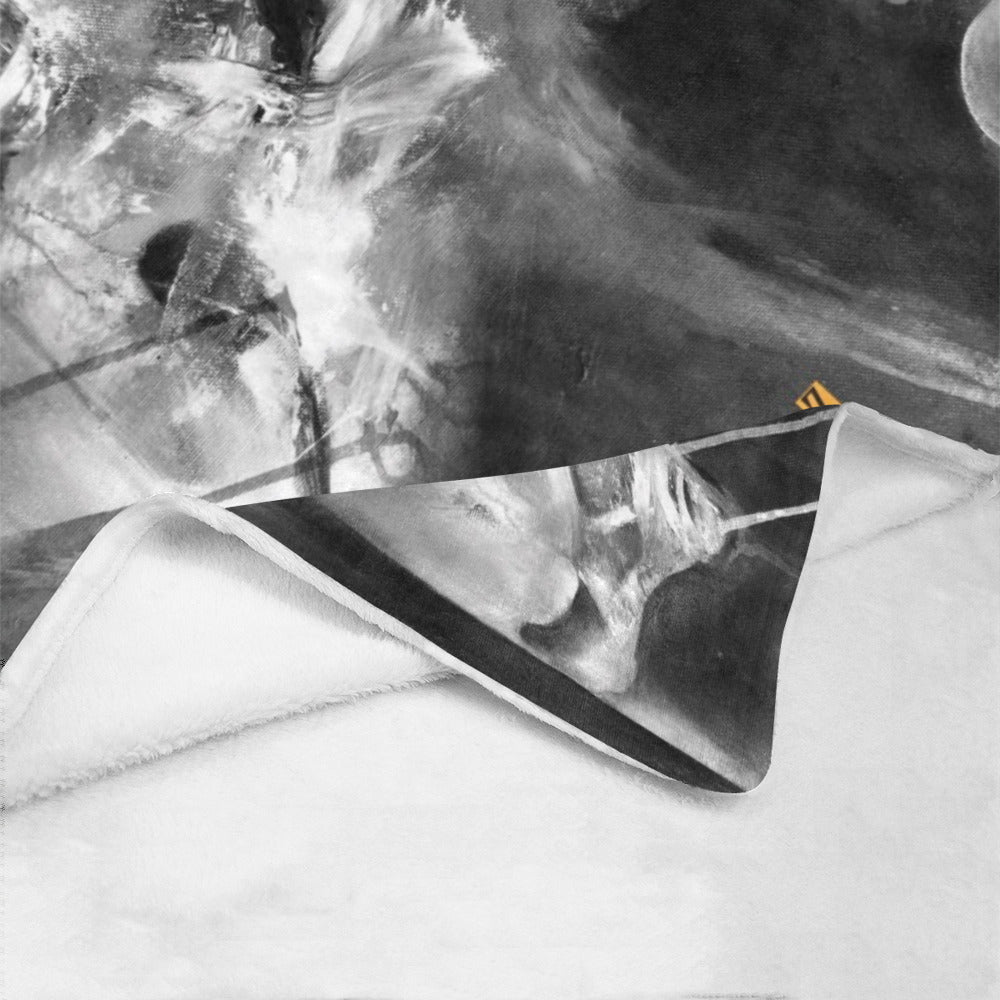 Couverture polaire 152 × 203 cm « Douvandèyè »