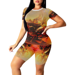 Ensemble short de yoga « Vayan »