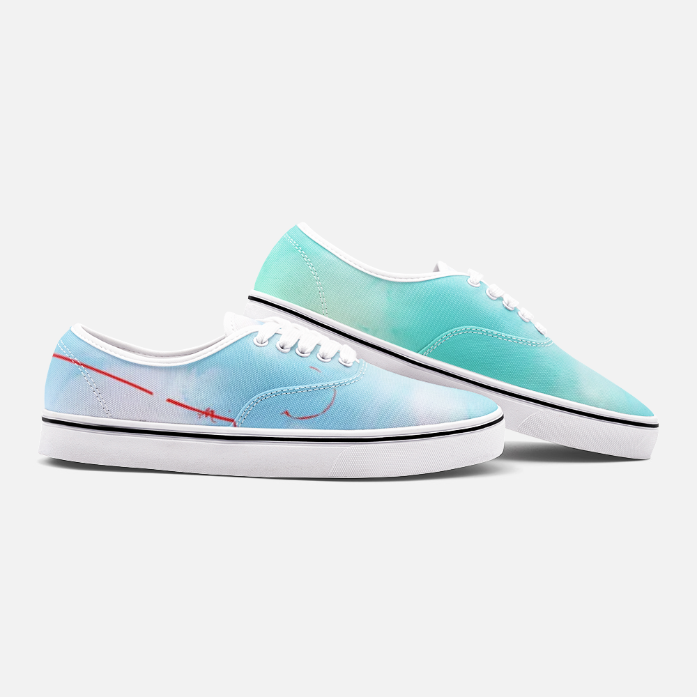 Baskets basses mocassins unisexes « Starblue »