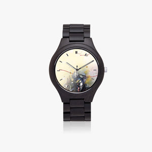 Montre en bois d’olivier "Doubout"