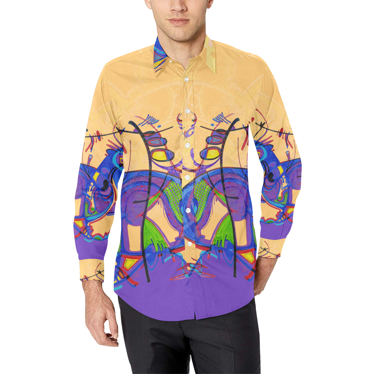 Chemise à manches longues « Maya »