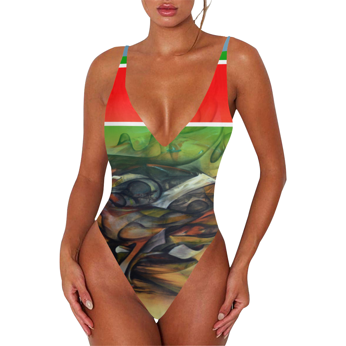 Maillot dos nu à bretelles « Gwad »