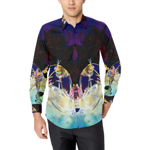 Chemise à manches longues « Nuitcorail »