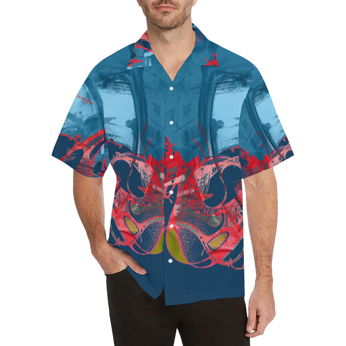 Chemise hawaïenne « Sursoijean »