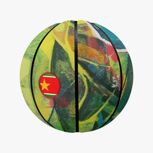 Ballon de basket huit panneaux "Natiblé"