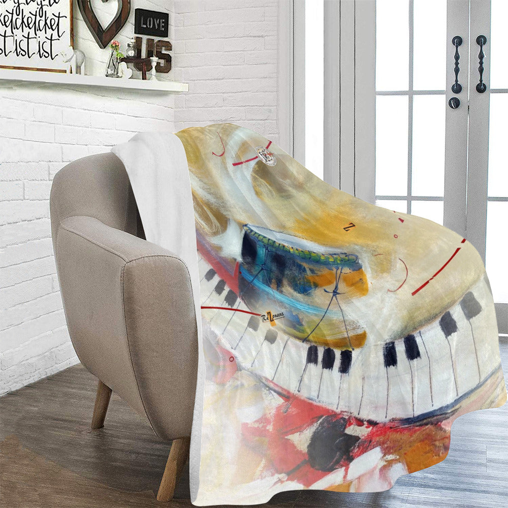 Couverture polaire 152 × 203 cm « Pianoka »