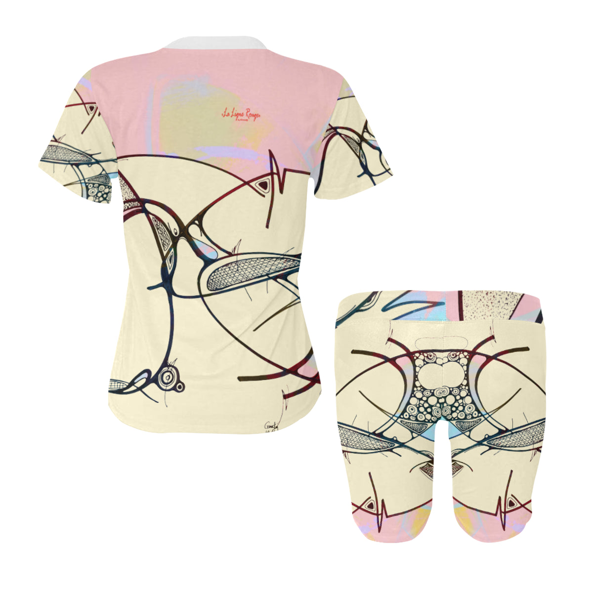 Ensemble short de yoga « Yolwoz »