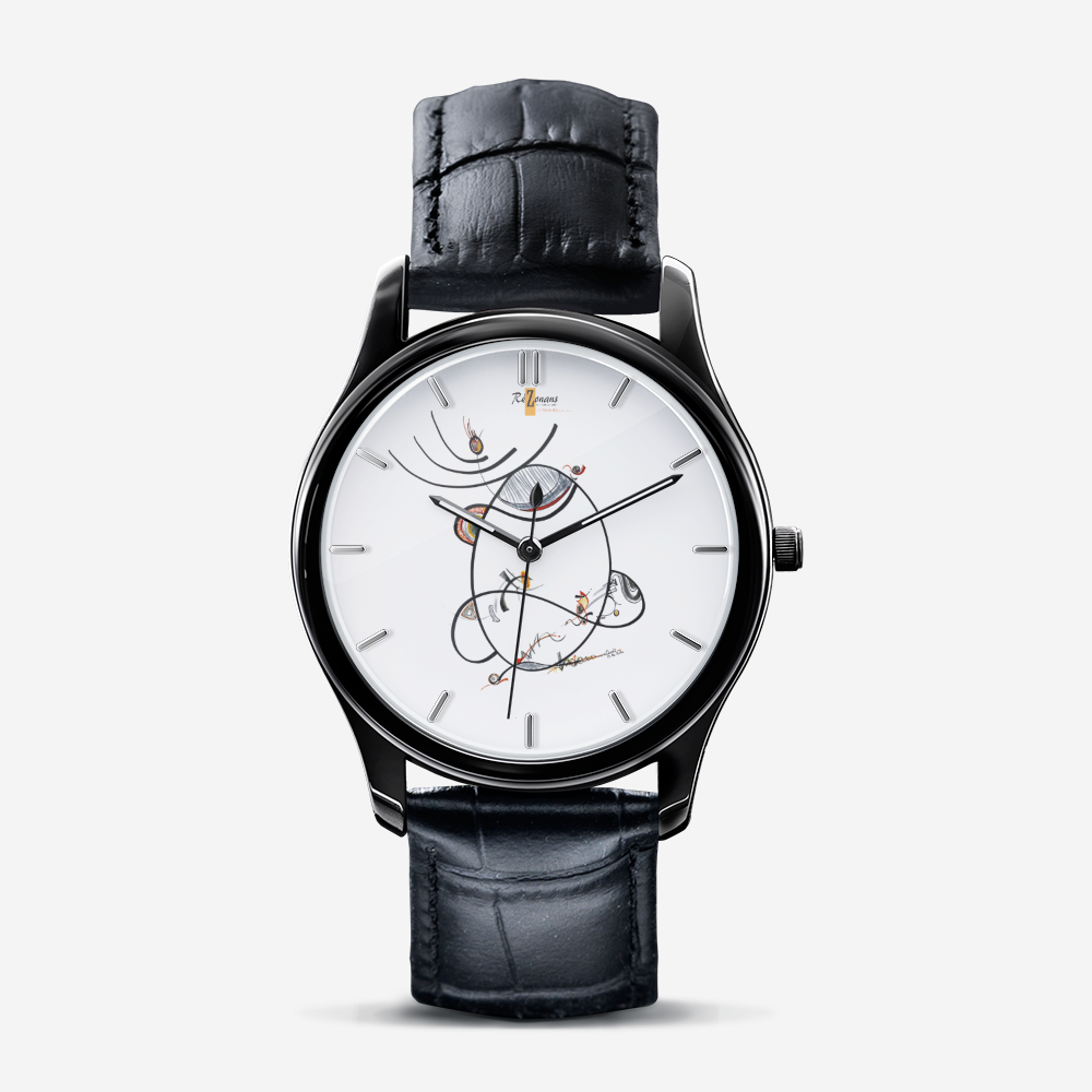 Montre cuir « Linéa » (avec indicateurs) — Goodÿ