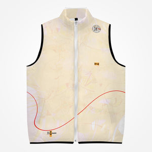 Veste matelassée zippée « Linecrème »