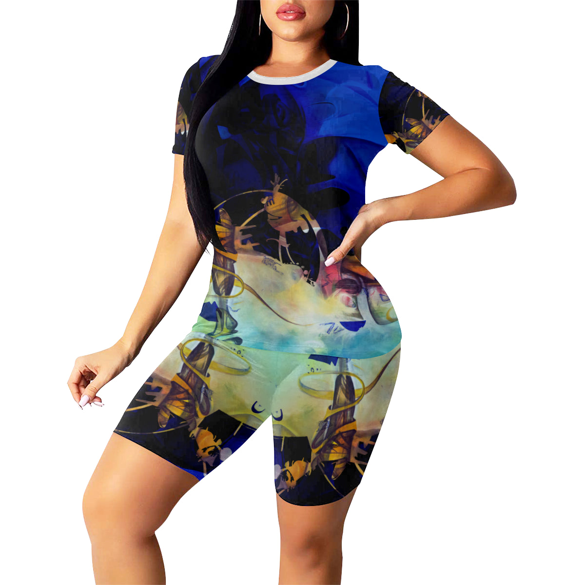 Ensemble short de yoga « Doublé »