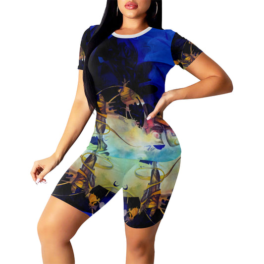 Ensemble short de yoga « Doublé »