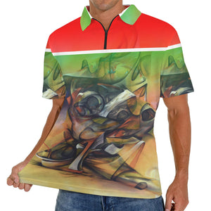 Polo zippé « Péyivayan »