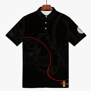 Polo all-over « Linéarité »