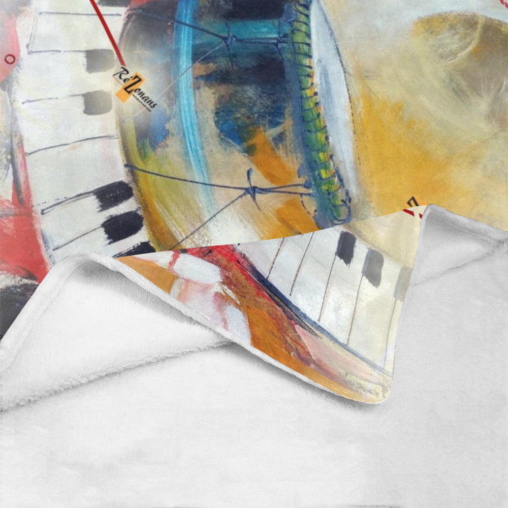 Couverture polaire 152 × 203 cm « Pianoka »