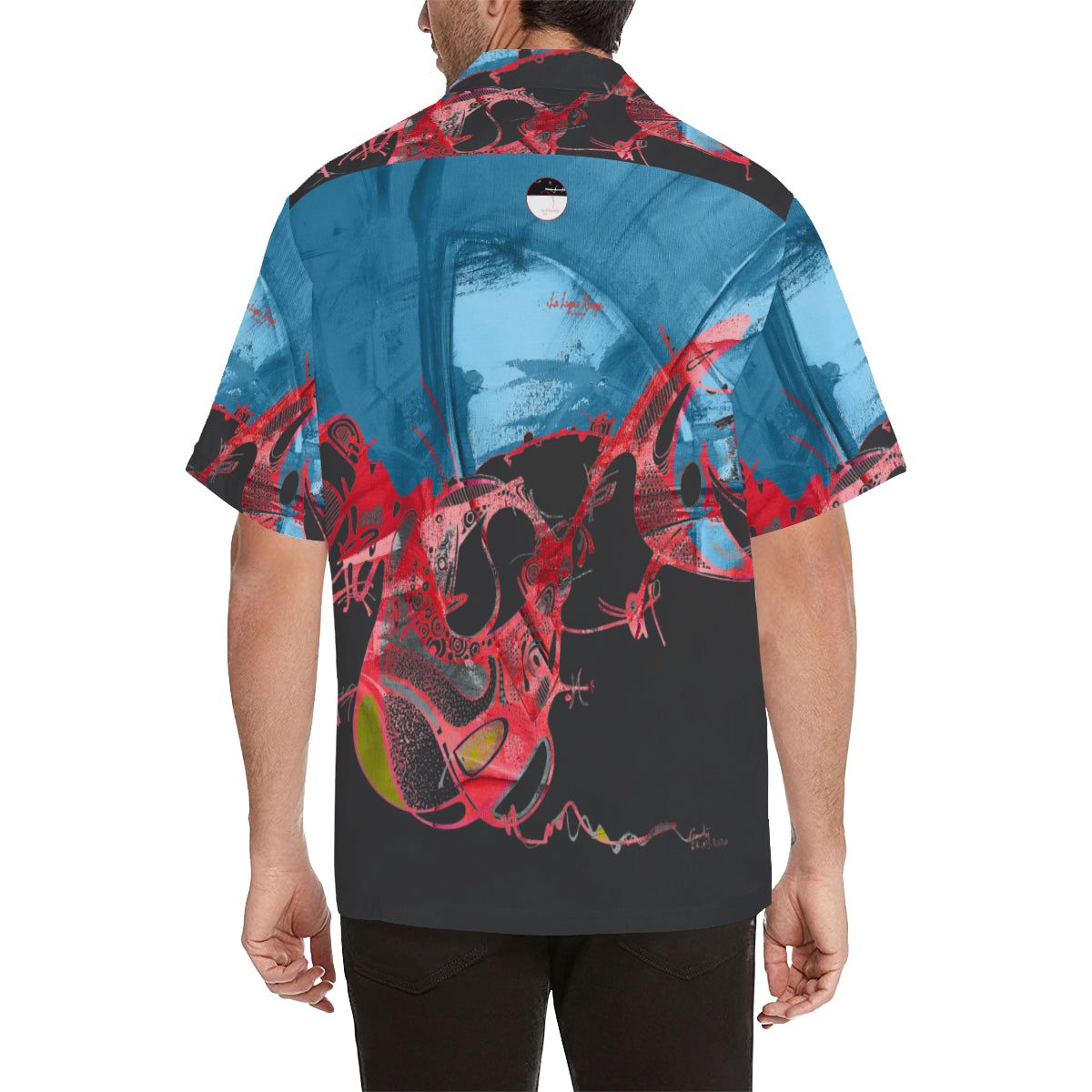 Chemise hawaïenne « Sursoiblack »