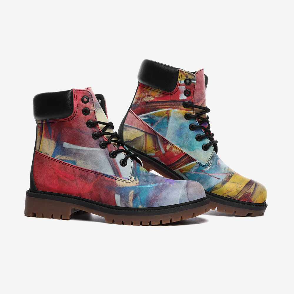 Bottes simili cuir légères « Lapaix » (unisexe)