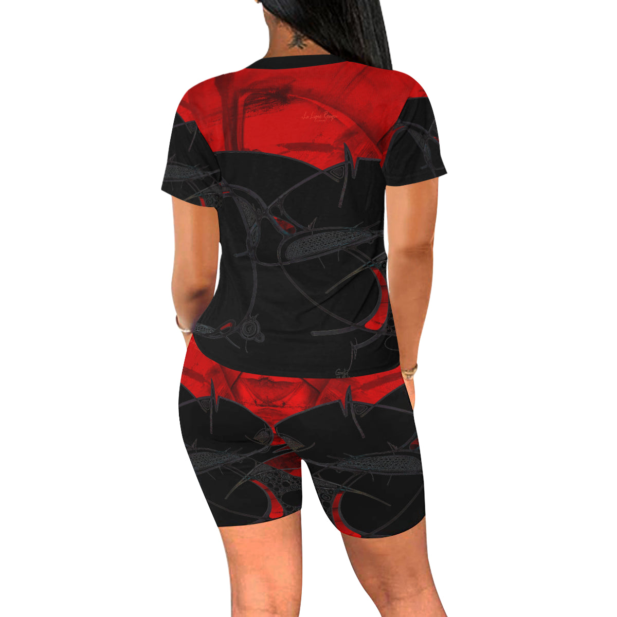 Ensemble short de yoga « Yolblack »