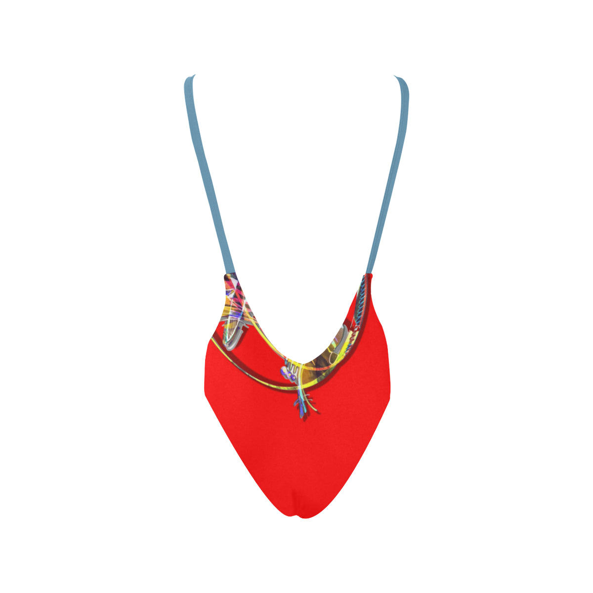 Maillot dos nu à bretelles « Wouj »