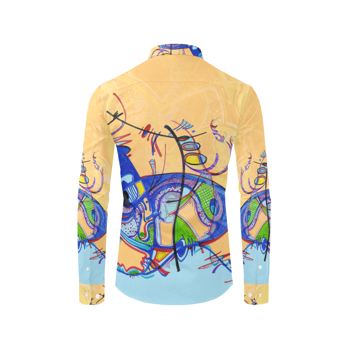 Chemise à manches longues « Mayablue »