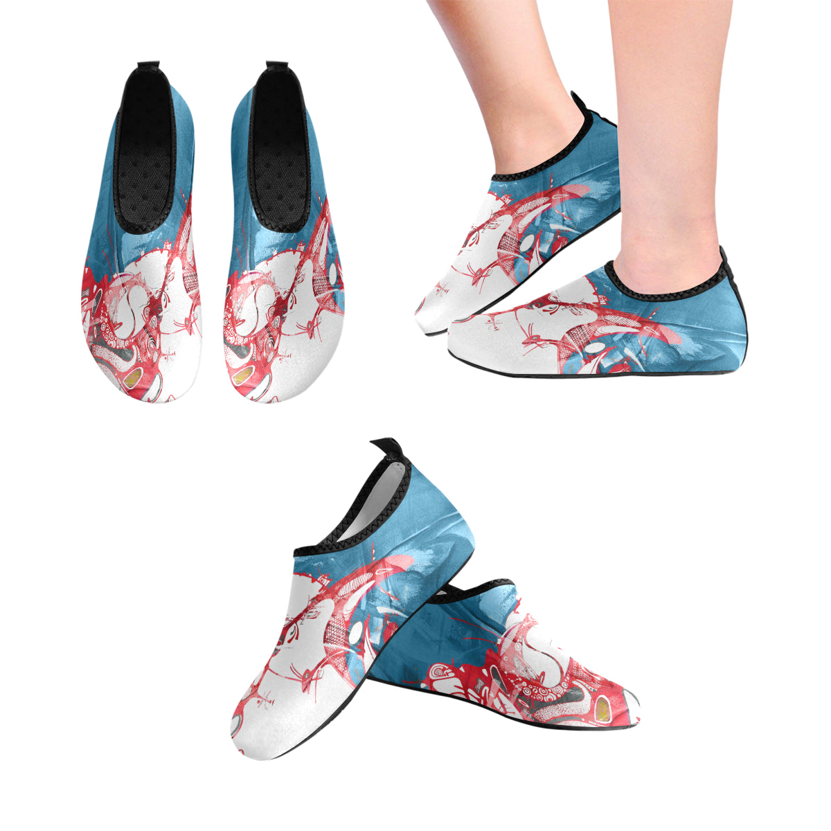 Chaussures aquatiques femme « Sursoi »