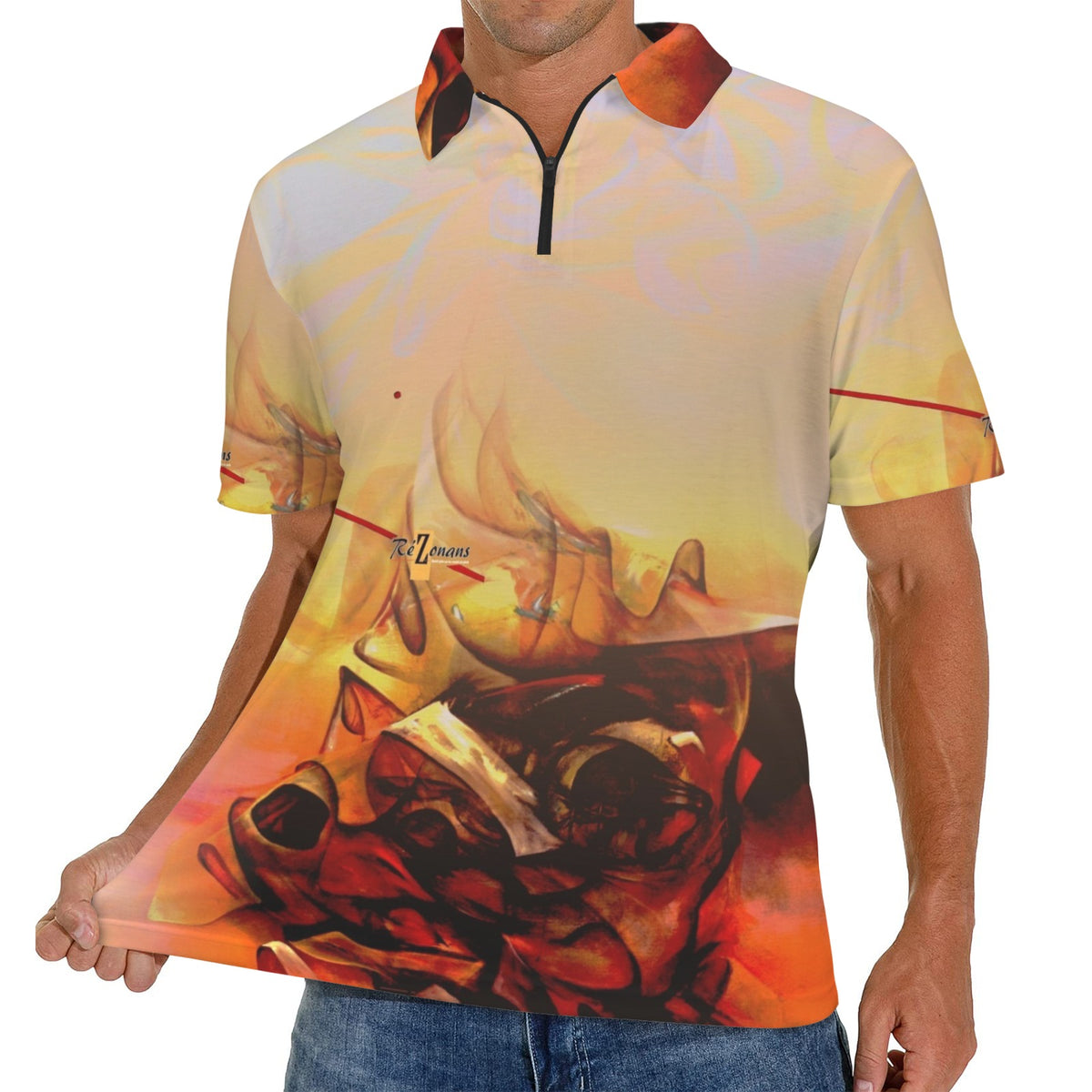 Polo zippé « Vayans »