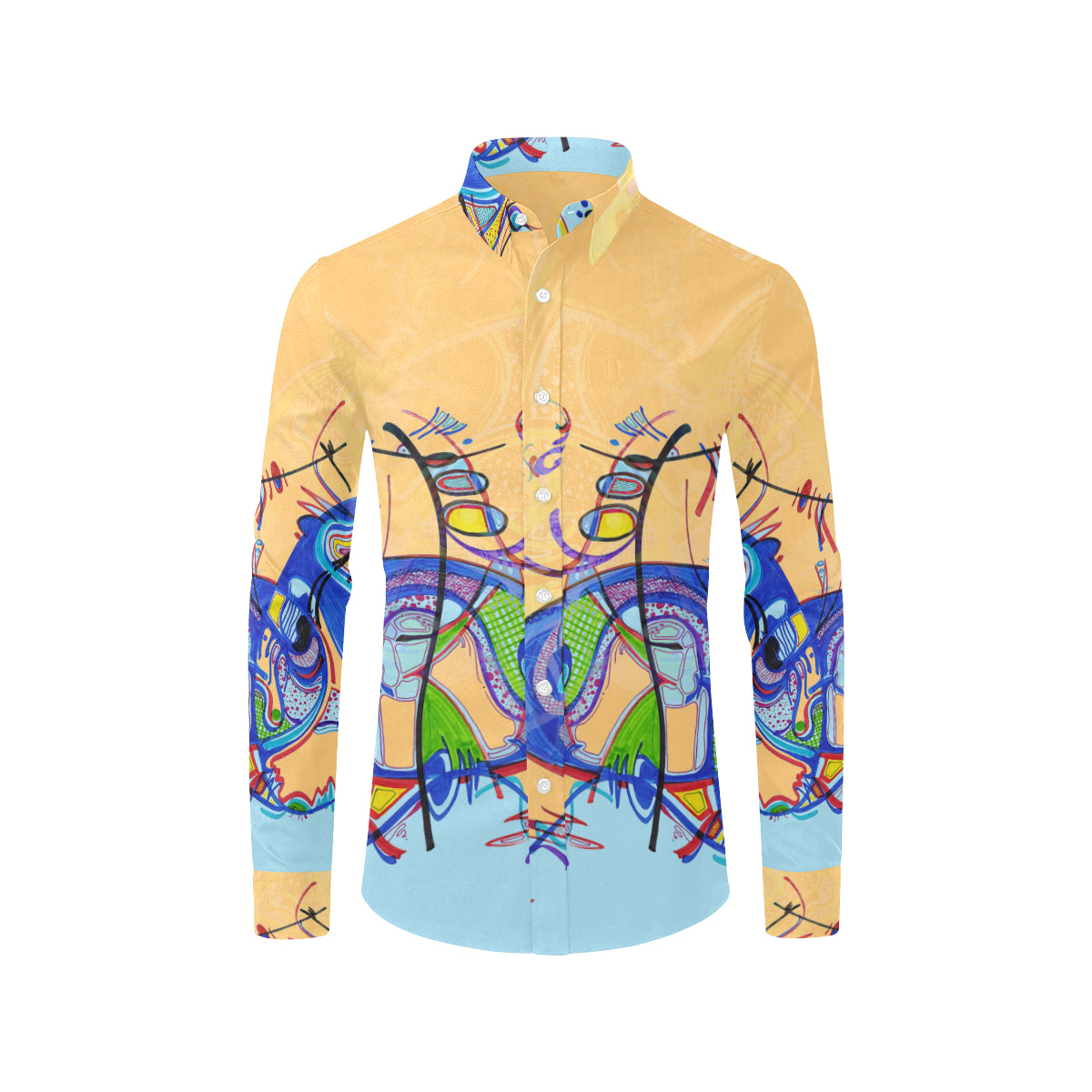 Chemise à manches longues « Mayablue »