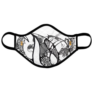 Lot de 4 masques « Mint »