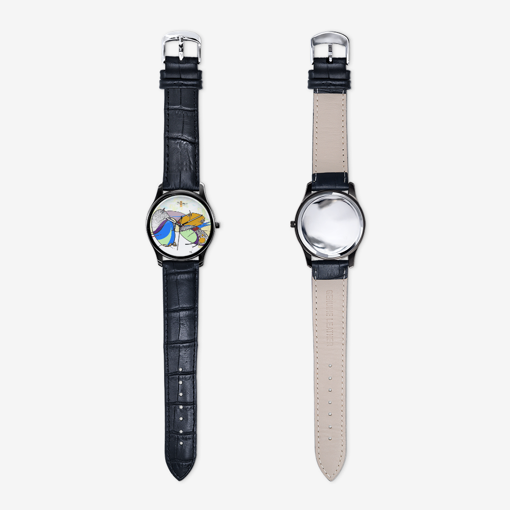 Montre cuir « Yolcolored »