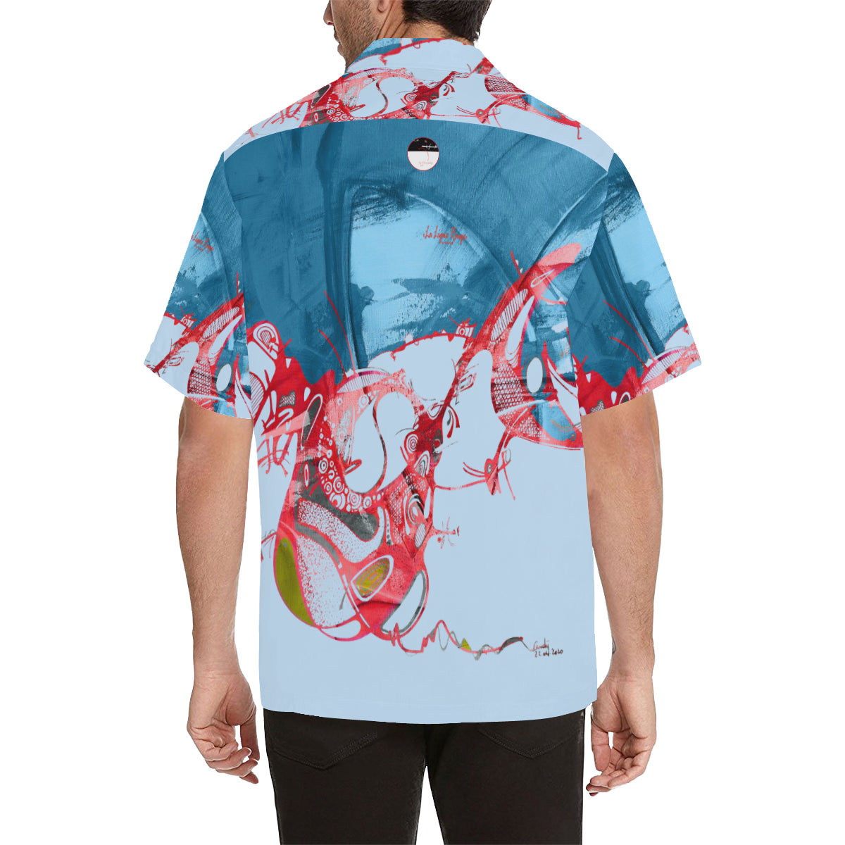 Chemise hawaïenne « Sursoiblustel »