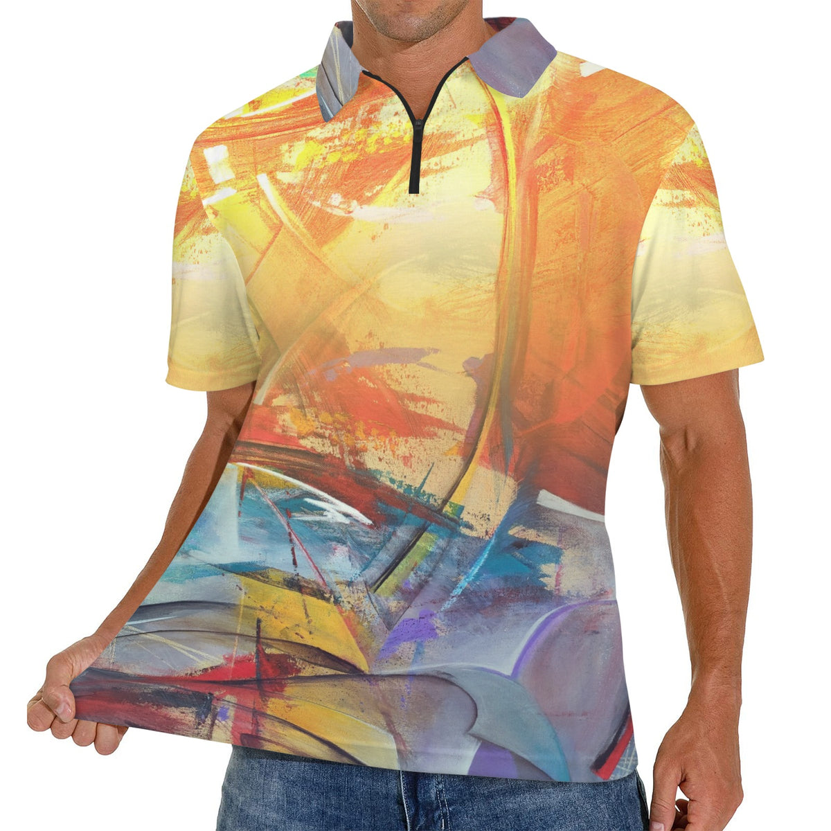 Polo zippé « Laboukanblé »