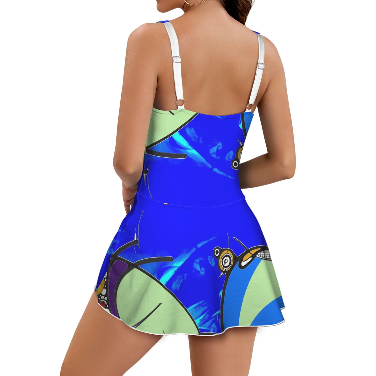Maillot de bain une pièce avec jupe « Yòlblé »