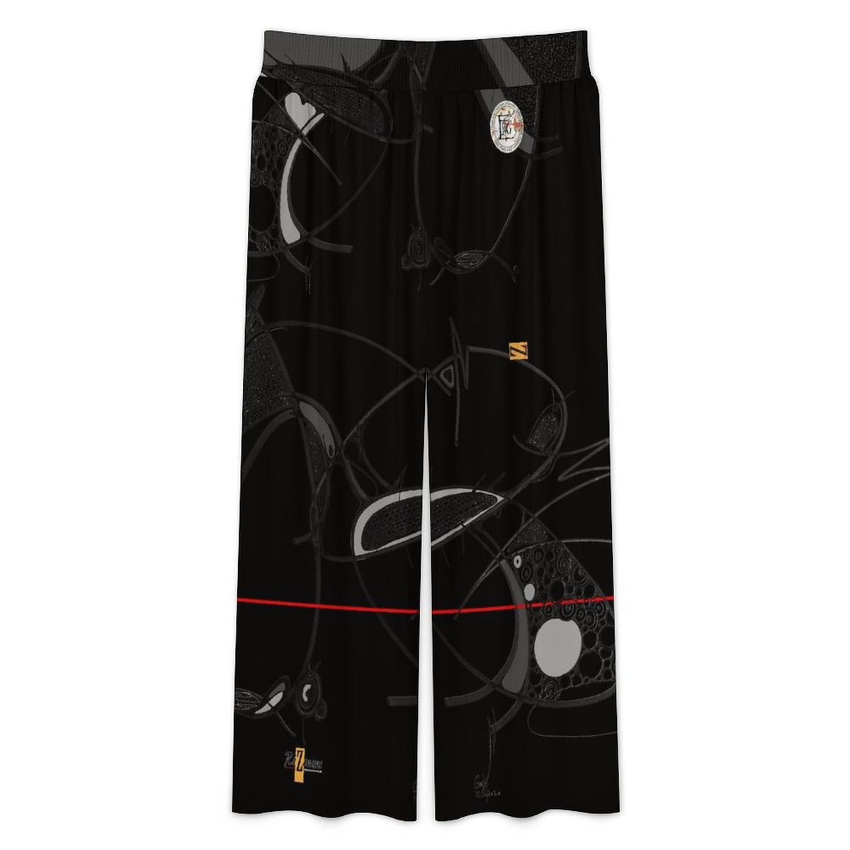 Pantalon large taille haute femme « Wak'n »