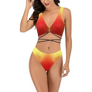 Bikini à liens croisés « Péyi-la »