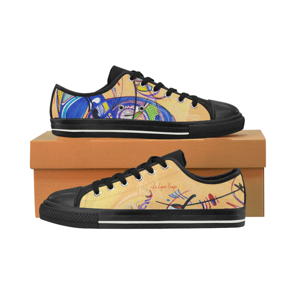 Chaussures basses en toile (homme) « Maya » — grandes pointures