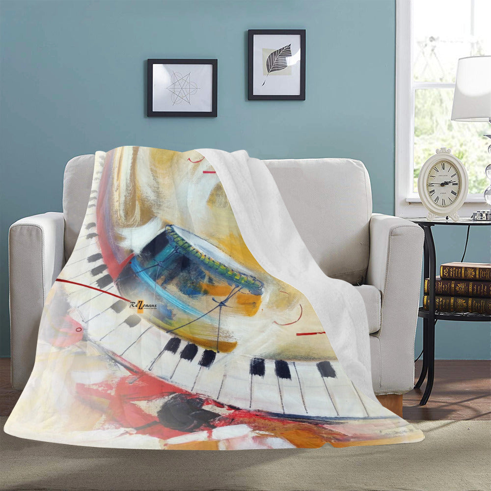 Couverture polaire 152 × 203 cm « Pianoka »