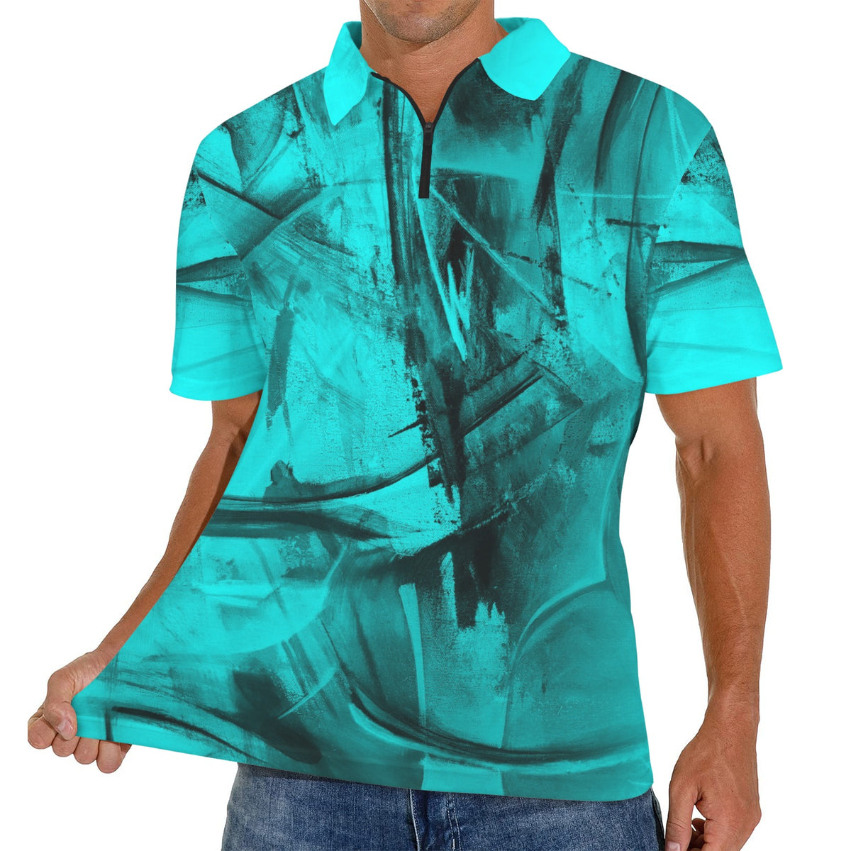 Polo zippé « Bluone »