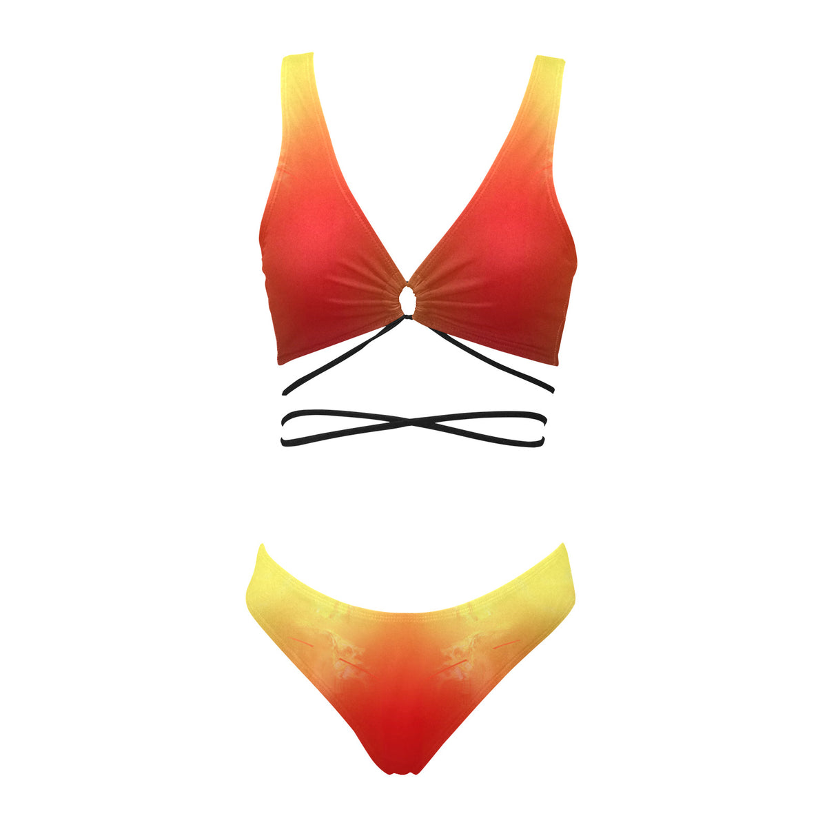 Bikini à liens croisés « Péyi-la »