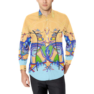 Chemise à manches longues « Mayablue »