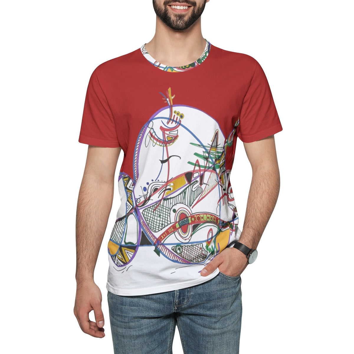 Tee-shirt mixte coton « Redmaya »