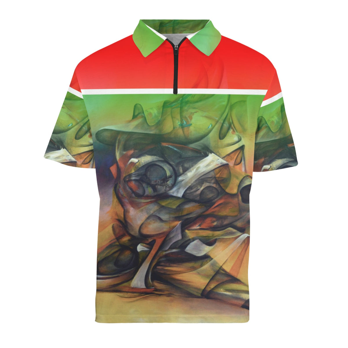 Polo zippé « Péyivayan »