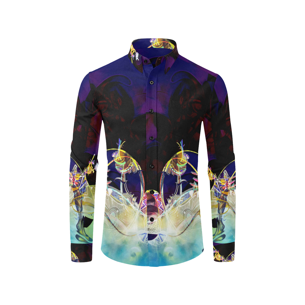 Chemise à manches longues « Nuitcorail »