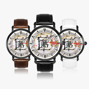 Montre automatique cuir "Collector"