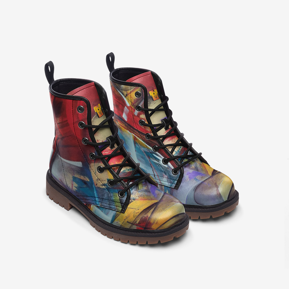 Bottes légères en cuir « Lapaix » (unisexe)